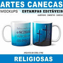 Estampas Canecas Religiosas Mockups Religião Corel Png