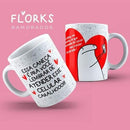 Estampas Flork Dia Dos Namorados Sublimação Canecas