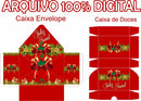 Arquivo Digital Natal Caixa Envelope Mini Caixinha  Jpeg