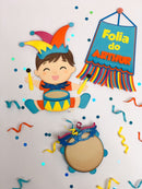 Pack 08 Arquivos de Corte Topos de Bolo Carnaval 2023 - Studio