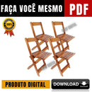 Projeto Mesa Mesa De Bar Bônus Cadeira Dobrável
