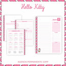 Encadernação Escolar Hello Kitty - Arquivo Digital