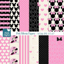 Kit Papel Digital Minnie 03