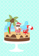Arquivo De Corte Topo De Bolo Natal 30 Studio