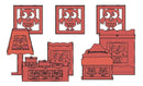 (cod - 5115) Vetor,  Dxf , Cdr Laser Kit Higiene Bebe Coruja