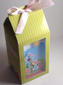Arquivo De Corte Caixa Milk Com Visor