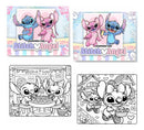 Arquivo Digital Livro De Colorir Stitch E Angel