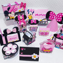Arquivo Digital Combo 10 Kits Minnie Rosa Rosa Vermelha