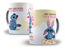 9 Artes Para Caneca Stitch Pascoa Arquivos Em Jpg