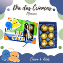 Kit Dia Das Crianças Polvinho Menino - Arquivo Digital
