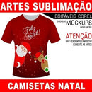 Artes Prontas Camisetas Natal Vetores Sublimação Total Corel