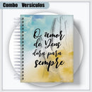 Arquivo Digital Capas Versículos + Miolos Pautado Masculino