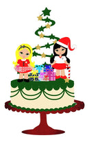 Arquivo De Corte Topo De Bolo Natal 9 Studio