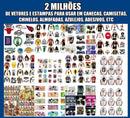 Pack 300 Mil Estampas Sublimação - Grafica Completa - 2023
