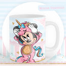 Encadernação Infantil Minnie Unicórnio - Arquivo Digital