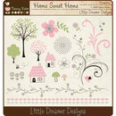 30 Kit Scrapbook Florais Papel Digital Png 681 Imagens+brind
