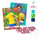 Arquivo Digital Figurinha Da Copa 2022 Pdf E Corel Editável
