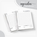 Combo 10 Capas Miolo Permanente Agendas Canecas Masculinas