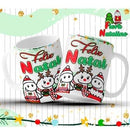 Kit Digital Artes Flork Natal Papai Noel Sublimação Mockups
