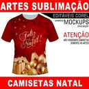 Artes Prontas Camisetas Natal Vetores Sublimação Total Corel