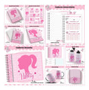 Kit Escolar Barbie - Arquivo Digital