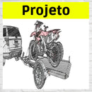 Projeto Carretinha Reboque De Moto