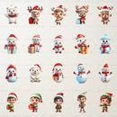 Kit Arquivos Natal Natalino 3d 37 Arquivos Sem Fundo Png Sgv