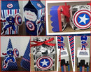 Arquivo Corte Silhouette Capitão America + Brindes