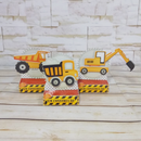 Arquivo De Corte Silhouette Construção Obras
