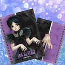 Kit Encadernação Agendas Escolares  Wandinha  Editável Corel