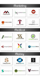 300 Modelos De Logotipo - Entrega Rápida Digital