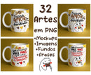Kit Digital De Pascoa Flrok Para Canecas Em Sublimação Vl2