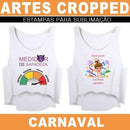 Artes Editáveis Cropped Carnaval Sublimação Corel
