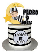 Arquivo De Corte Topo De Bolo Ladrão De Sono Studio+brinde