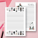 Arquivo Digital Bloco De Notas Gatinhos