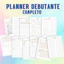 Combo Arquivo Planner Debutante 15 Anos Miolo Assinaturas
