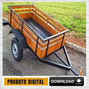 Projeto Reboque Trailer Food Lanches + Projeto Carretinha