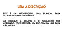 Planilha Rastreador De Hábitos | Dia, Semana, Mês E Ano