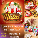 Pack De Artes De Natal 2023 + Brindes - Exclusivo
