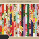 Kit Papel Digital Shabby Flores Seriously Floral