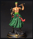 One Piece Roronoa Zoro Stl/obj Para Impresión 3d