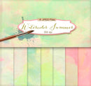 Kit Papel Digital Shabby Chic Acuarela Watercolor