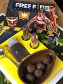 Arquivo Corte Páscoa Mini Confeiteiro Free Fire 2 Studio Pdf
