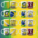 50 Artes Caneca Flork Brasil Copa Do Mundo 2022 Arquivos Jpg