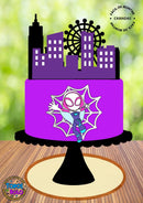 Arquivo De Corte Topo De Bolo Spider Ghost