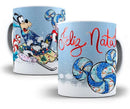 10 Artes Caneca Natal Turma Do Mickey Sublimação Vol.7