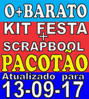 Kit Festa + Scrapbook Kit Digital + Bonus Frete Grátis