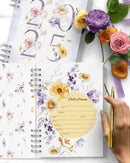 Arquivo Digital Miolo Agendas 2025 Kit Floral Encantado