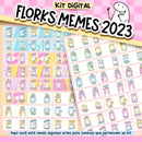 Kit Digital Flork Memes 2023 Ilustracin Em Png