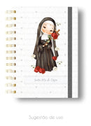 Kit Digital Ilustrações Santa Rita De Cássia Papelaria Scrap